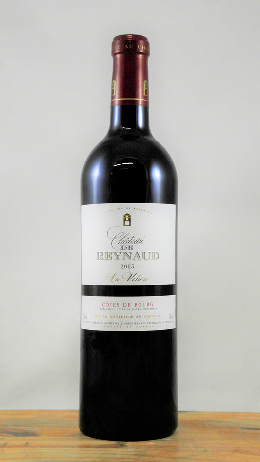 Vin Année 2003 Château de Reynaud