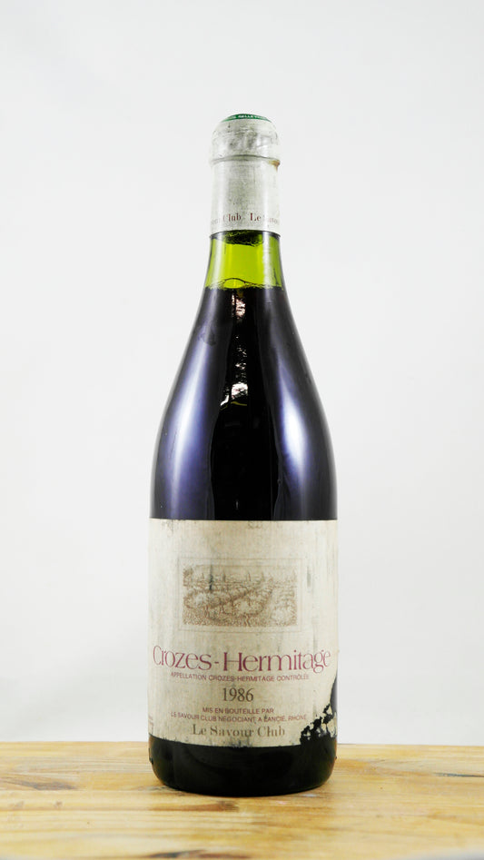 Vin Année 1986 Savour Club