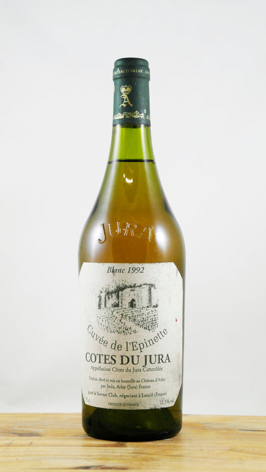 Vin Année 1992 Cuvé de l'Epinette