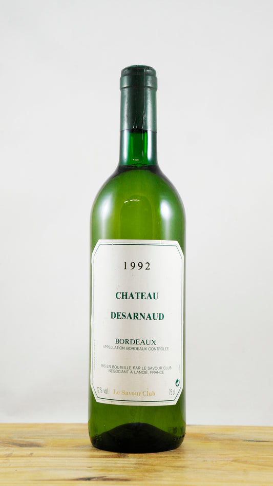 Vin Année 1992 Château Desarnaud