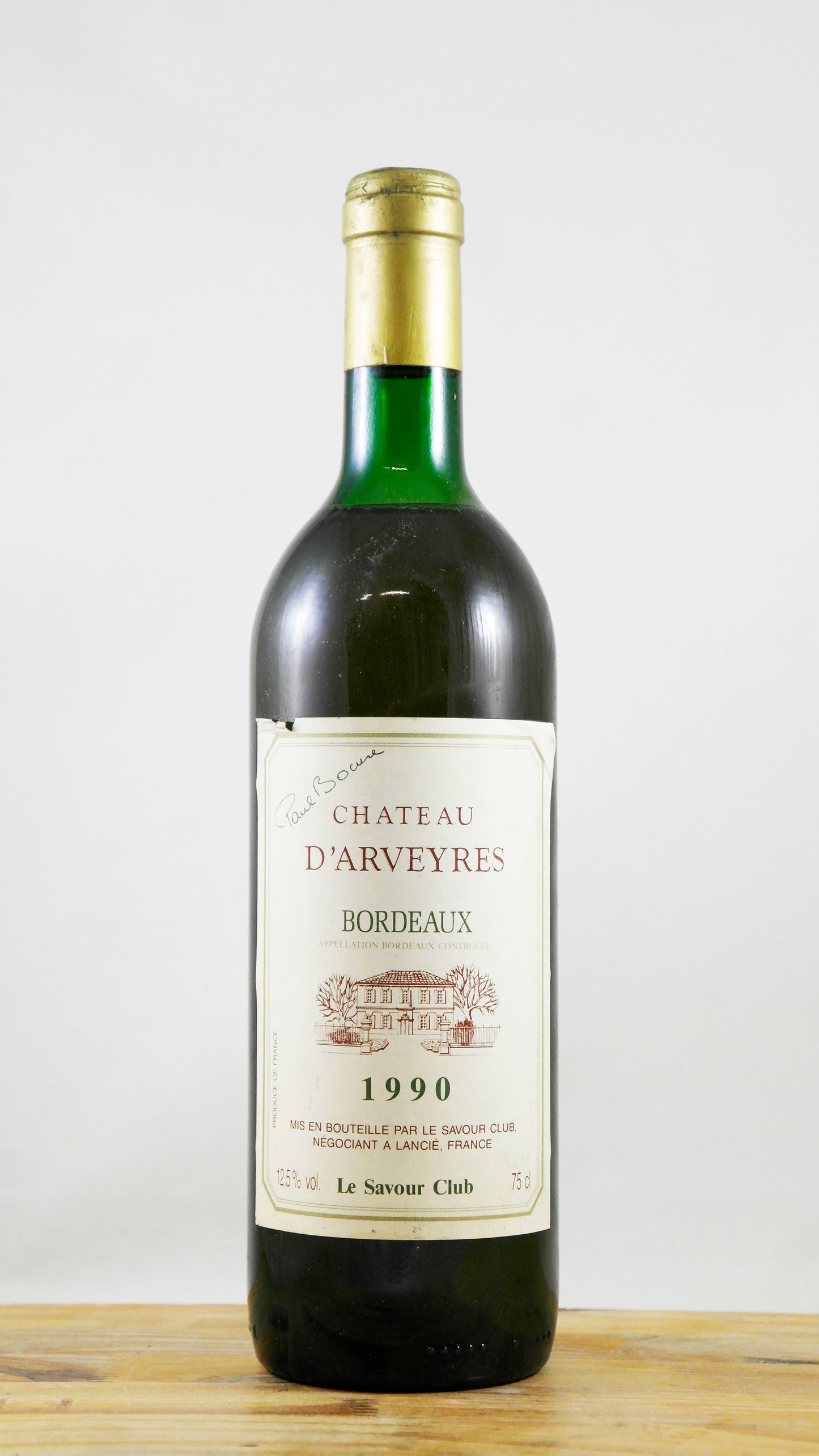 Vin Année 1990 Château d'Arveyres