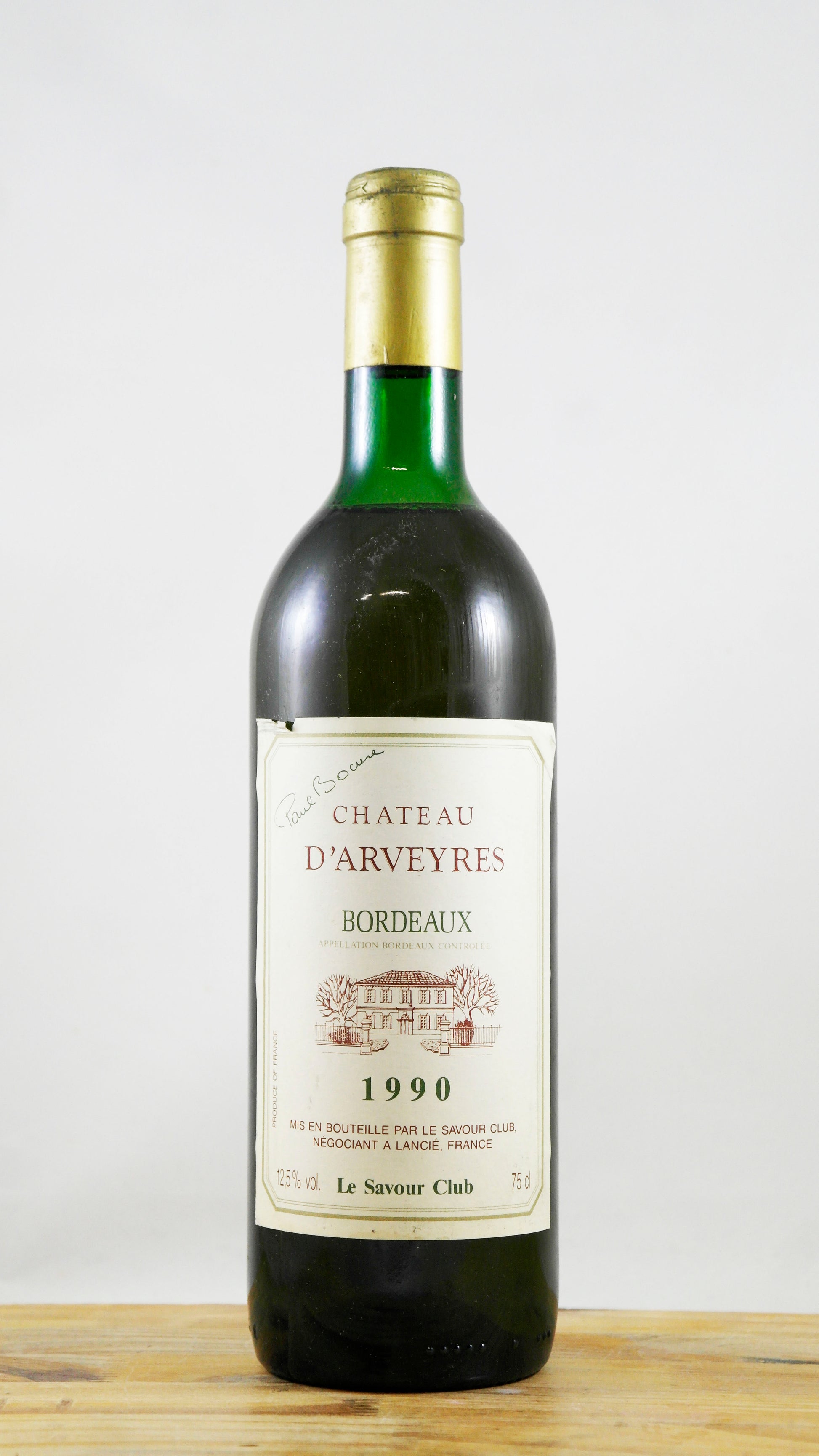 Vin Année 1990 Château d'Arveyres