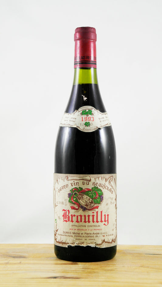 Vin Année 1993 Dumas Michel et Pierre André