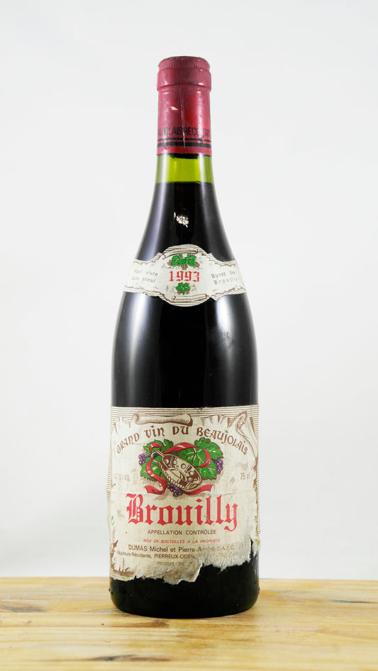 Vin Année 1993 Dumas Michel et Pierre André