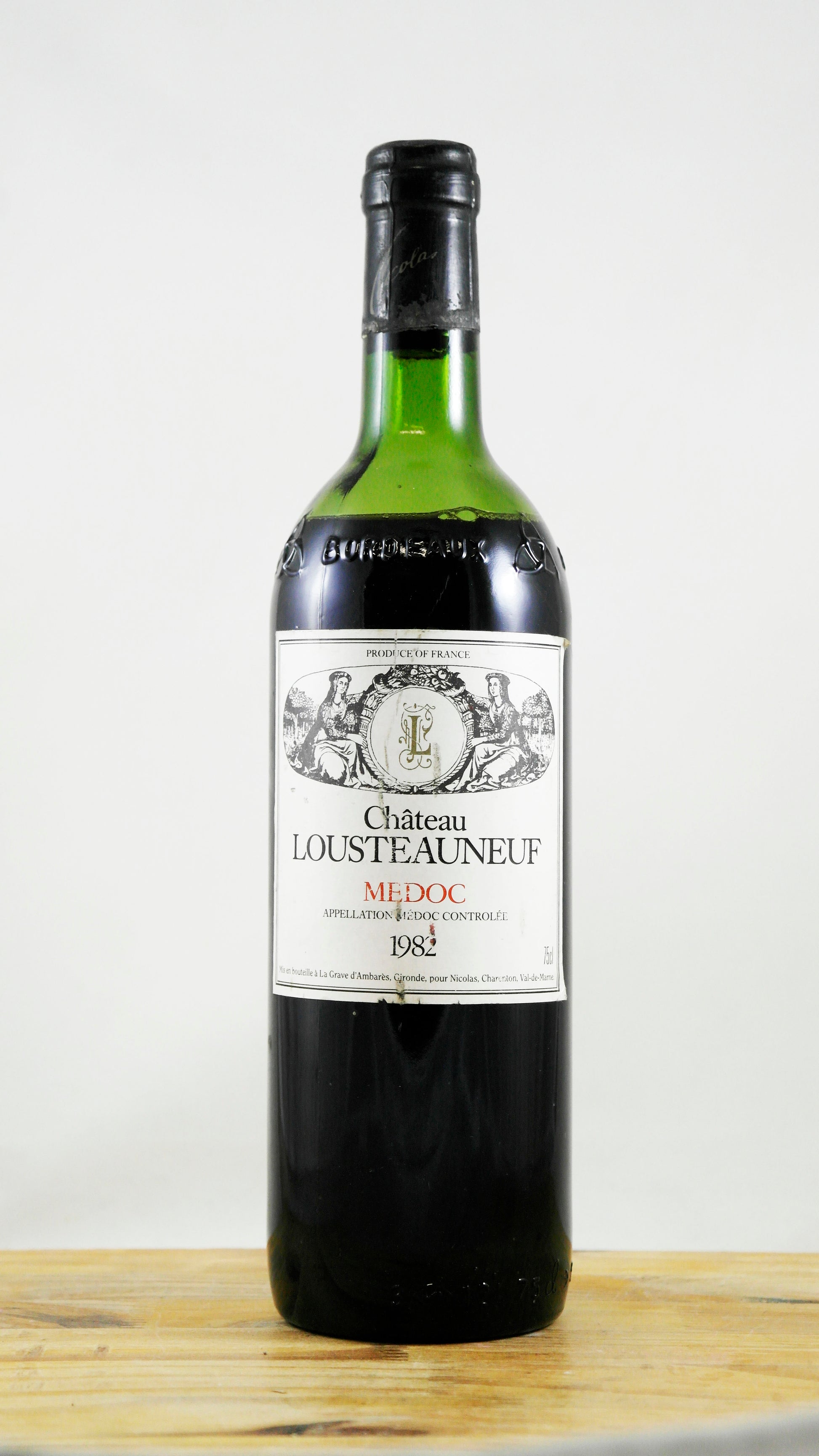 Vin Année 1982 Château Lousteauneuf