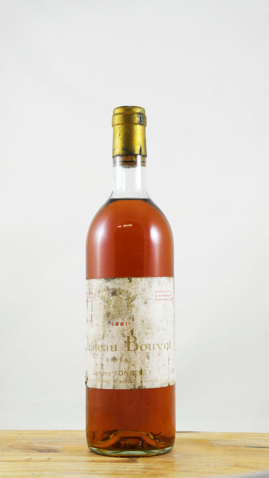 Vin Année 1981 Château Bouyot