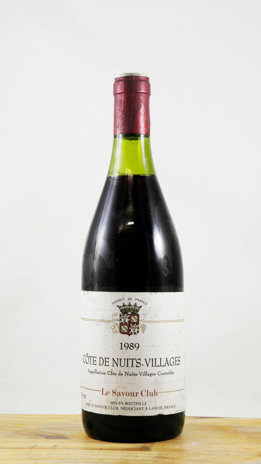 Vin Année 1989 Savour Club