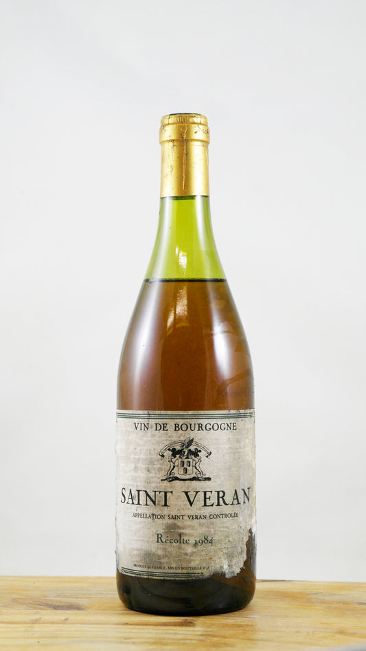 Vin Année 1984 Saint Veran