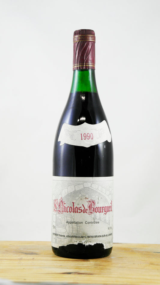Vin Année 1990 Boisnier Yvonne