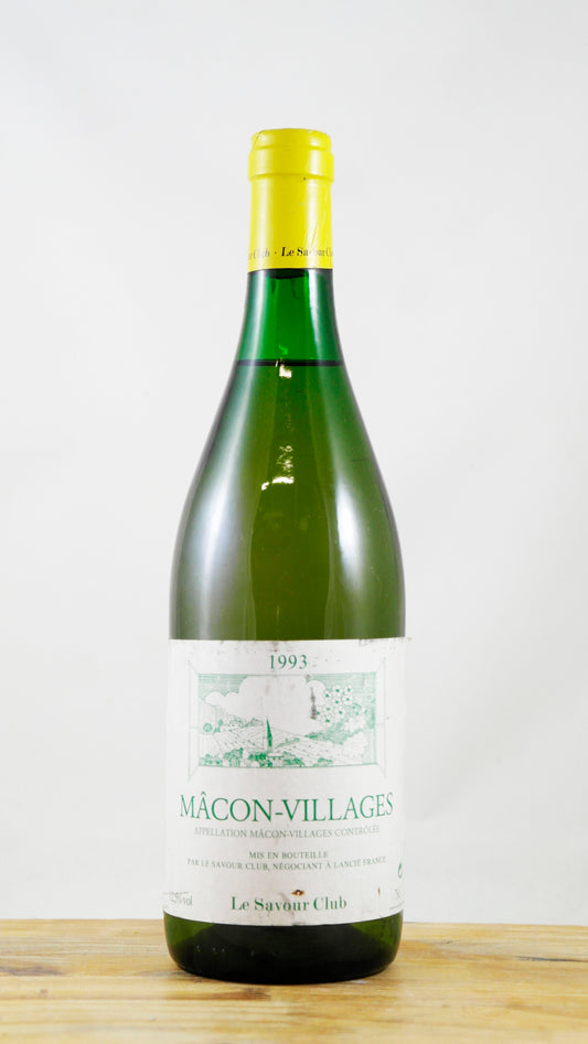 Vin Année 1993 Savour Club