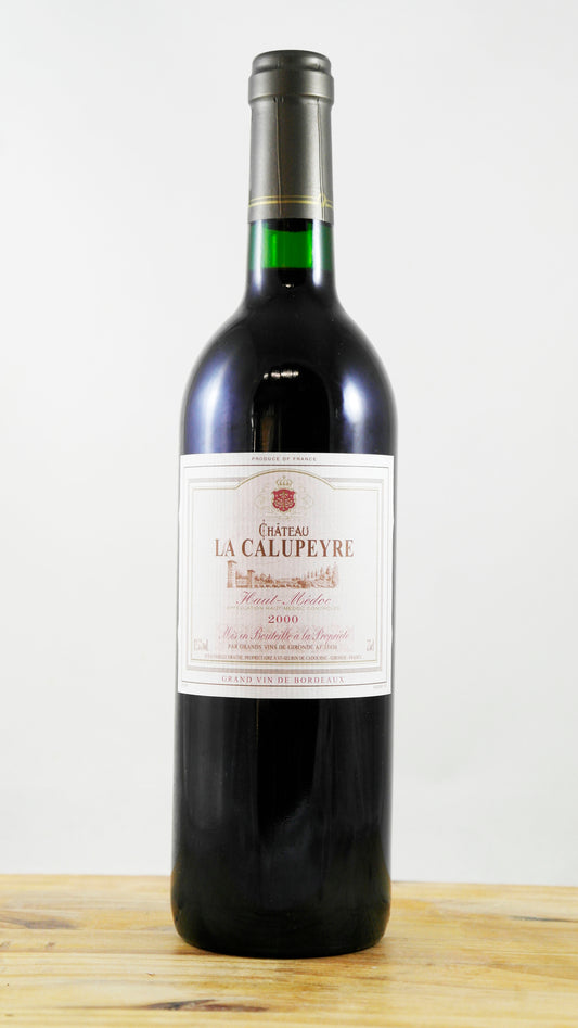 Vin Année 2000 Château La Calluyere