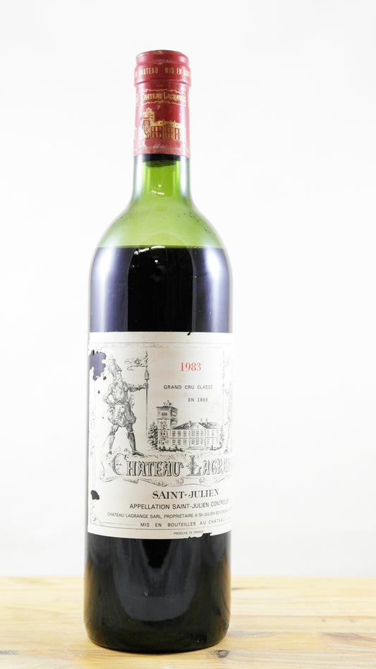 Vin Année 1983 Château Lagrange