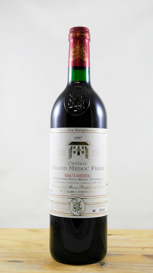 Vin Année 1997 Château Grand Médoc Ferré
