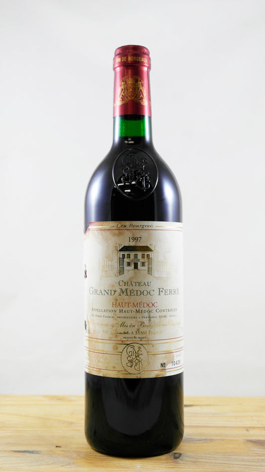 Vin Année 1997 Château Grand Médoc Ferré