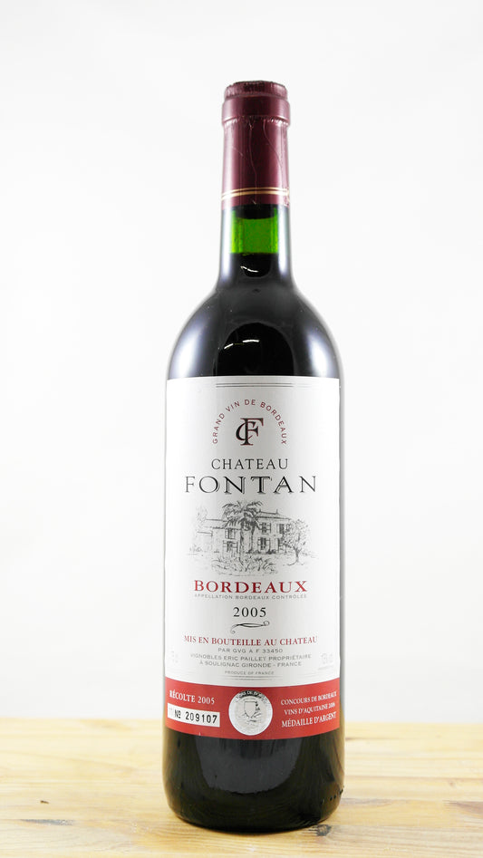Vin Année 2005 Château Fontan