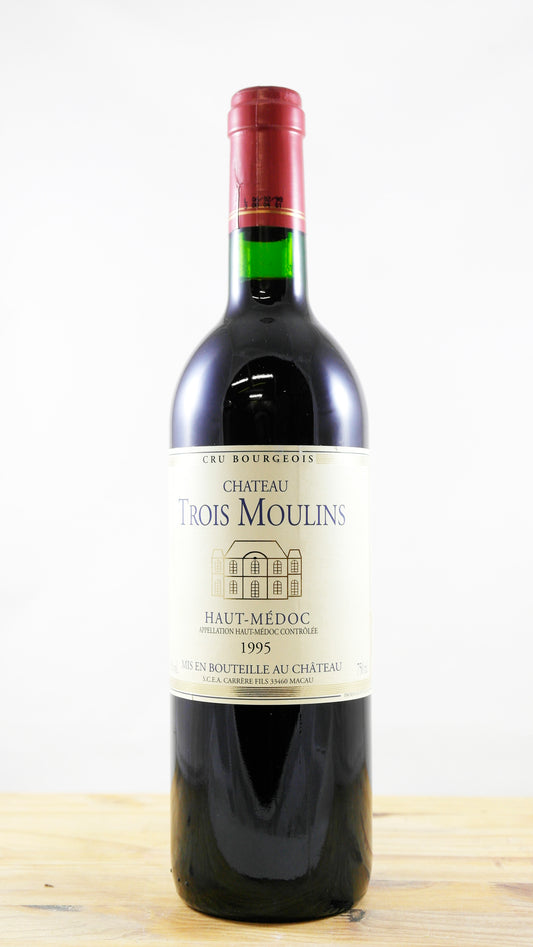 Vin Année 1995 Château Trois Moulins