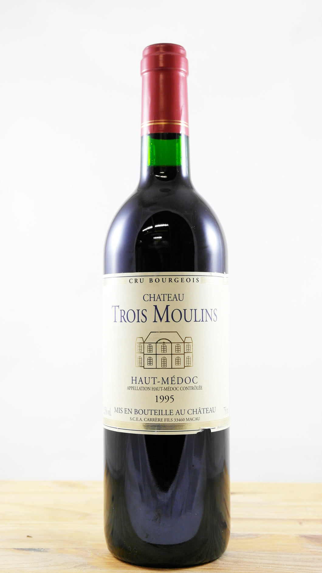 Vin Année 1995 Château Trois Moulins