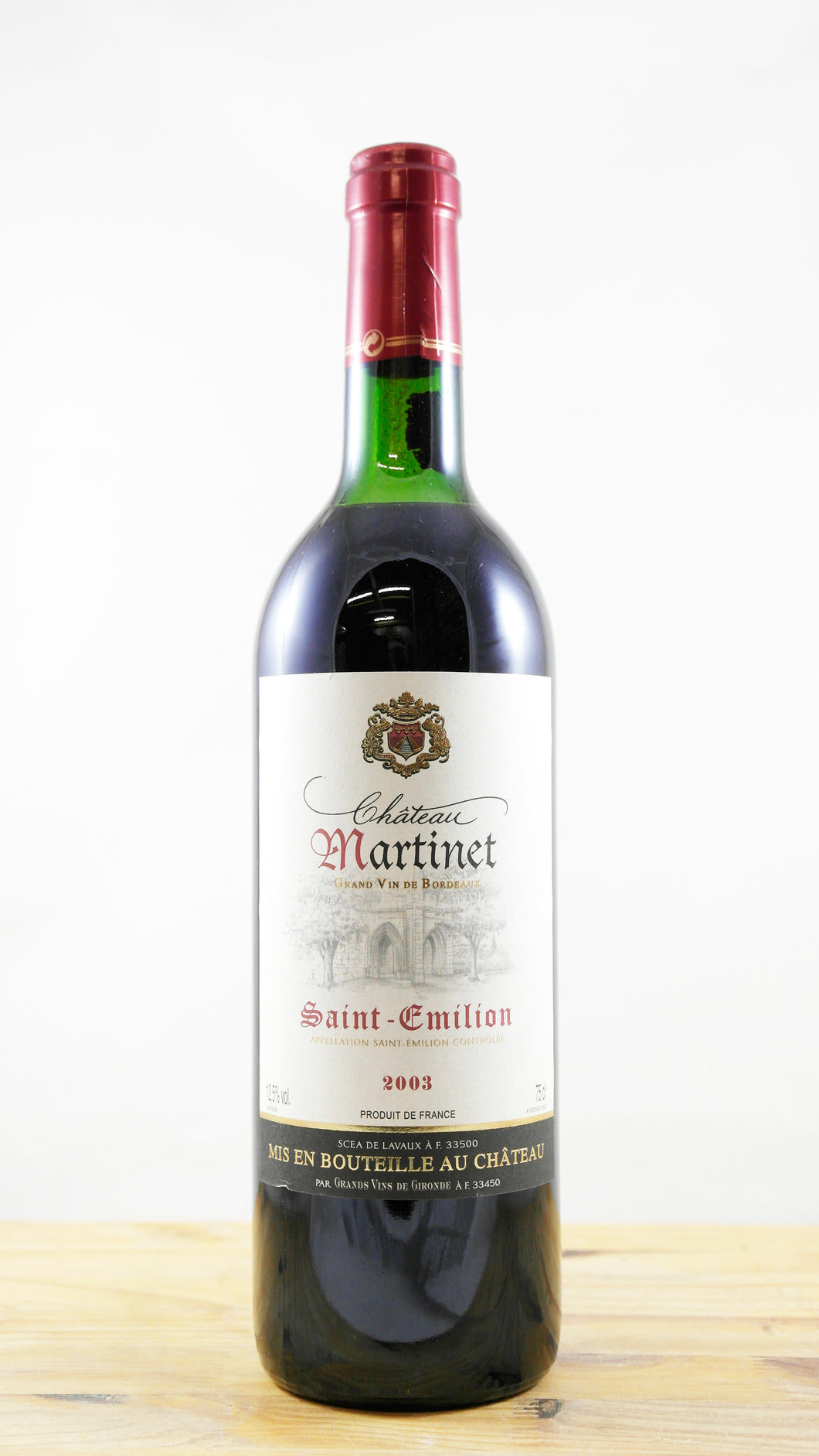 Vin Année 2003 Château Martinet